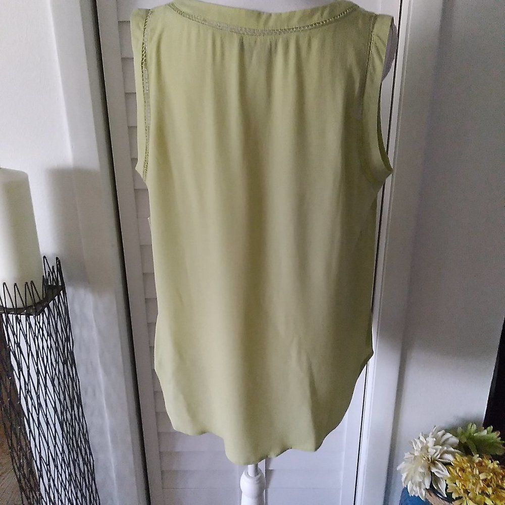 Nwt Sigrid Olsen 2-Pc Signature Celery Green Shel… - image 5
